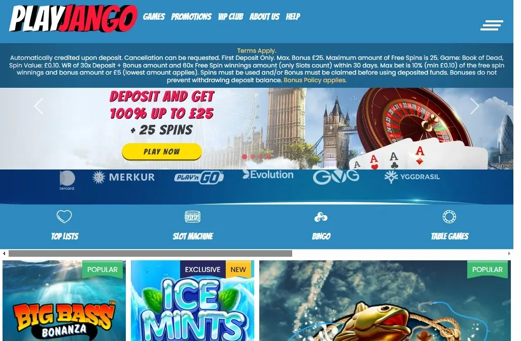 PlayJango Casino
