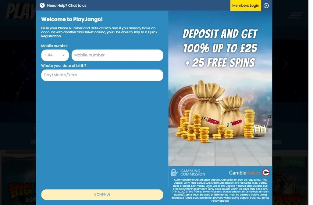 PlayJango Casino